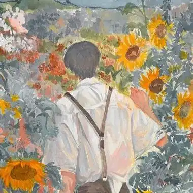 氛围感意境手绘插画男头集|你就是_男生头像_我要个性网