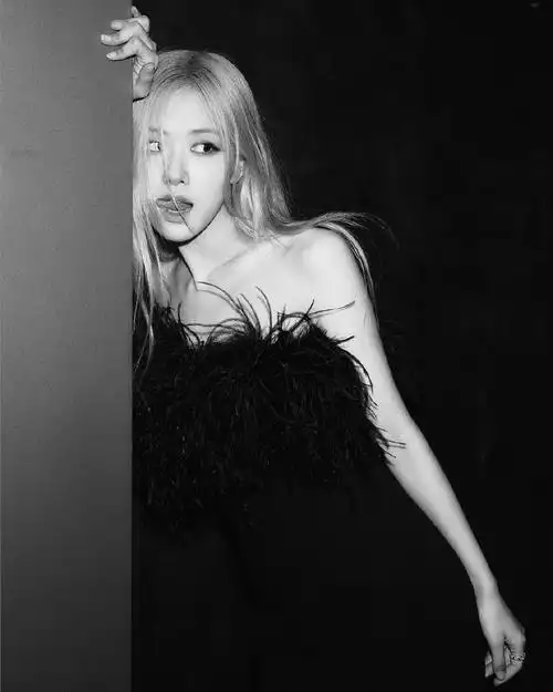 rosé朴彩英 暗夜玫瑰_高清图集_新浪网