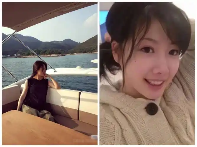 照片中坐在尔冬升旁边的人被标注了尔冬升女朋友,正面看起来跟王婷