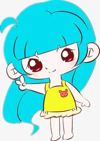 手绘卡通人物免抠素材免费下载_觅元素51yuansu.com