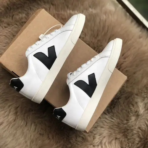 法国veja小白鞋女v字真皮平底系带板鞋迪玛希同款休闲鞋潮流女鞋