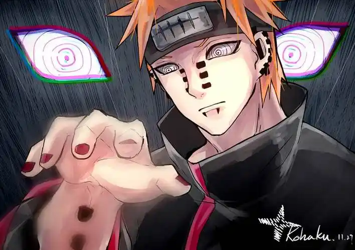 火影忍者佩恩高清插画图片