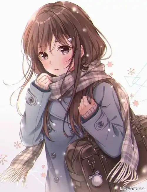 动漫女性角色头发的画法,你知道几种?_马尾