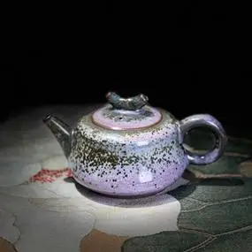 禹州神垕钧瓷茶具茶壶卢钧壶