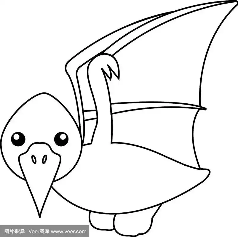 可爱的卡通恐龙