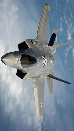 美国空军放出f35战机高清图不得不承认真的太美