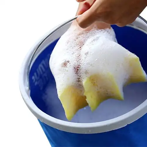 变形金刚 洗车海绵 高密度吸水珊瑚海绵擦车海绵 大号洗车清洁用品 京