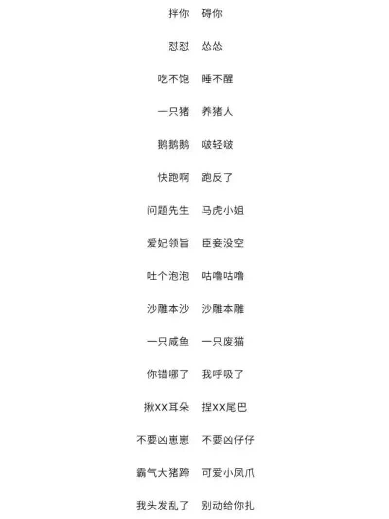 情侣网名大全 王者荣耀游戏昵称 超可爱 #情侣网名# #情侣# #网名