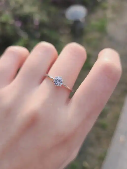 7k出头拿下的40分钻戒