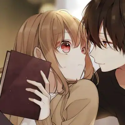 动漫情头☆最浪漫的两件事:在你身_情侣头像_我要个性网