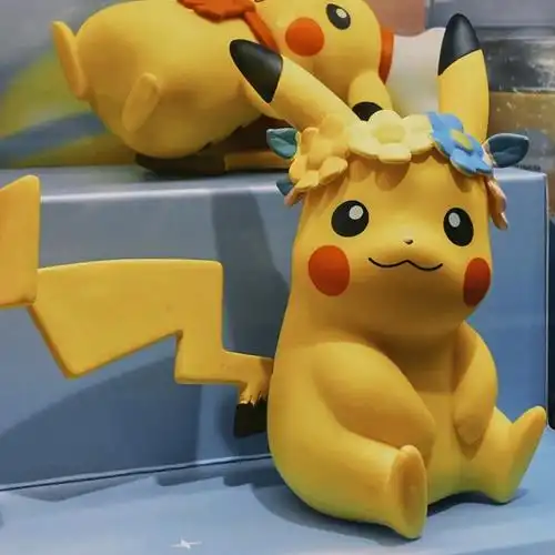 名创优品正版皮卡丘盲盒公仔宝可梦萌萌易拉罐小精灵手办潮玩盲盒