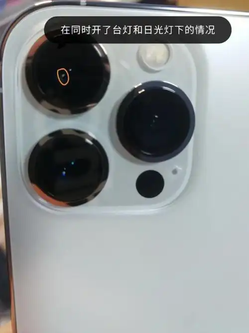 关于13promax摄像头有白点