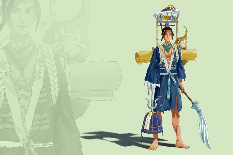 道士|插画|游戏原画|寰年 - 原创作品 - 站酷 (zcool)