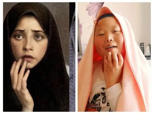 春风得意‖画里画外秀起来——前进小学名画模仿秀(三) - 美篇