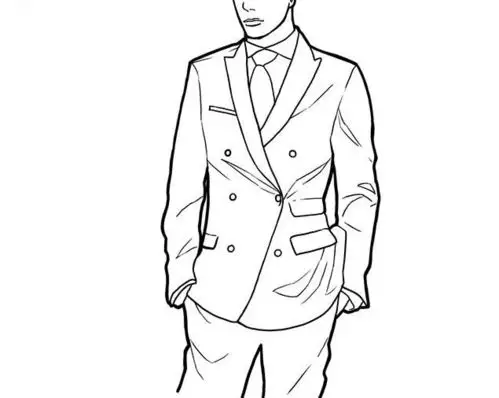 穿西装的规矩很多,但扣子是最简单且容易牢记的礼节之一.