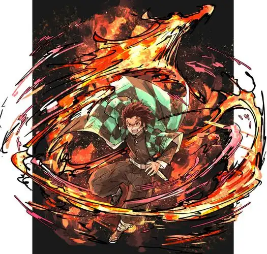 鬼灭之刃# 炭治郎的霸气挥刀,怎一个帅字了得!