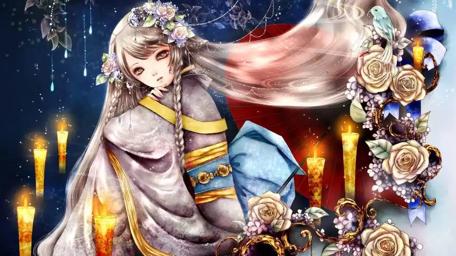 唯美古风女孩壁纸