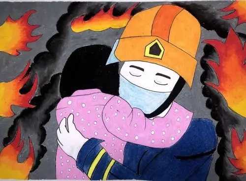 潍坊这群有创意的孩子用特殊的"礼物",向消防叔叔们致敬!