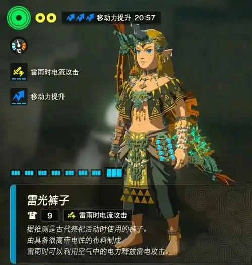 塞尔达传说王国之泪套装位置 王国之泪套装一图流获取方法