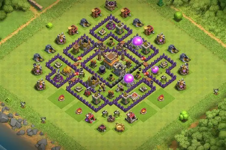 8本8本分隔阵,部落冲突阵型分享,8本8本分隔阵分享链接,8本8本分隔阵