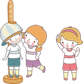 矢量卡通小朋友