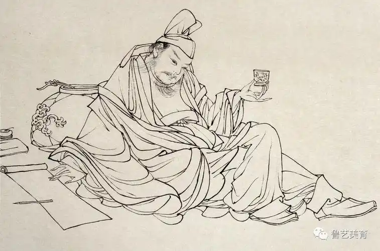 中国古代白描人物作品汇集