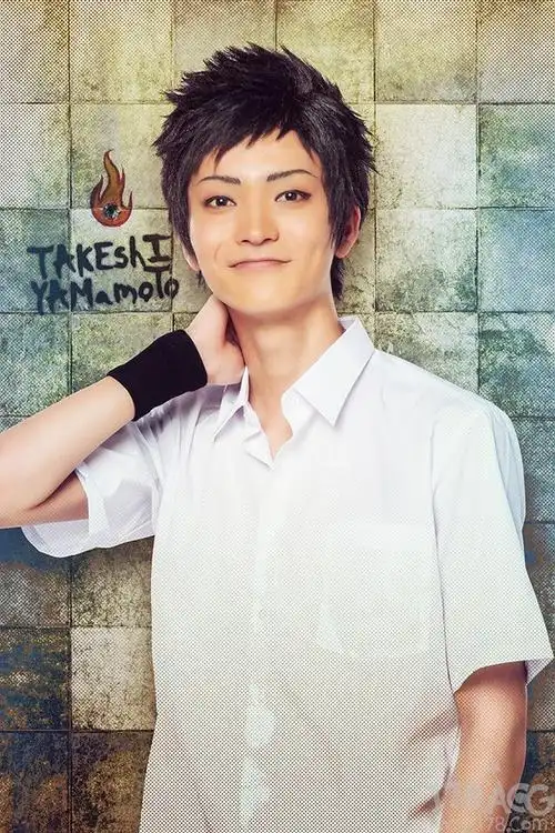 公布的里包恩(ニーコ 饰),沢田纲吉(竹中凌平 饰),云雀恭弥(岸本勇太