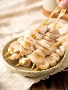 关东煮食材商用便利店串串杏鲍菇串10串速食素材蔬菜罗森711全家