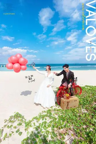 三亚蜈支洲岛婚纱照