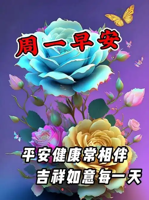 3月20日周一早上好,温馨唯美祝福语图片问候语表情短句