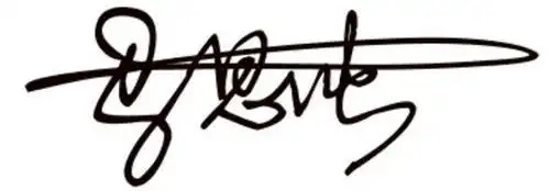 [马思纯]这几个字 个性签名的写法示范 如下图所书