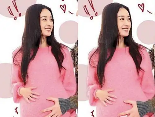 赵丽颖大晚上晒"孕肚照",风风火火,网友贴心叮嘱她!