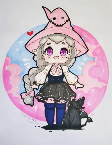 超可爱的q版动漫人物,适合临摹收藏的动漫人物素材