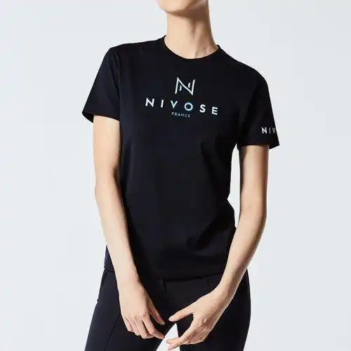 男女同款 纯棉圆领t恤 热感应变色品牌logo 时尚简约 休闲舒适 专柜