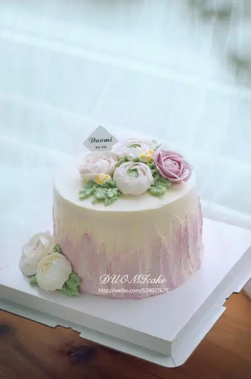 韩式裱花蛋糕