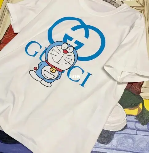 gucci联名哆啦a梦短袖