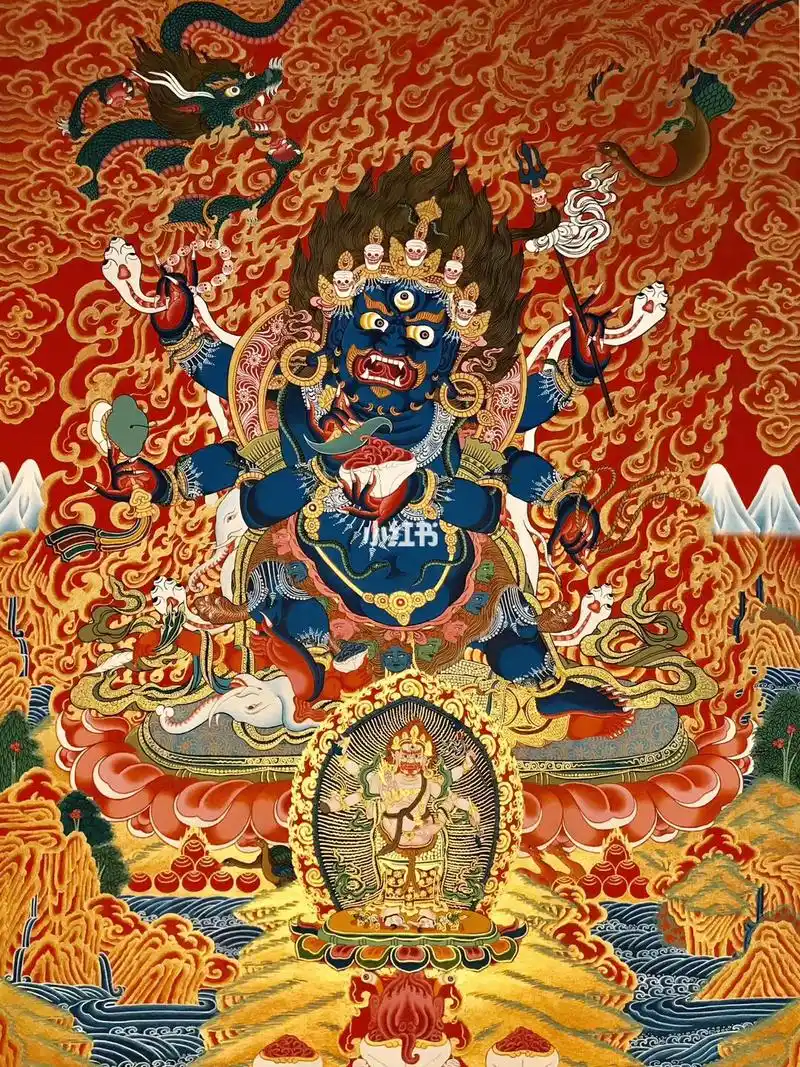 《六臂玛哈嘎拉 大黑天》