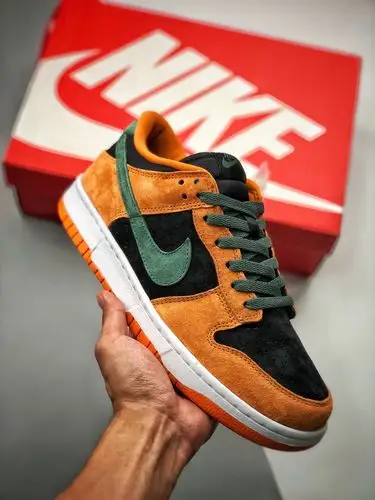 nkdunksbceramic黑橙配色