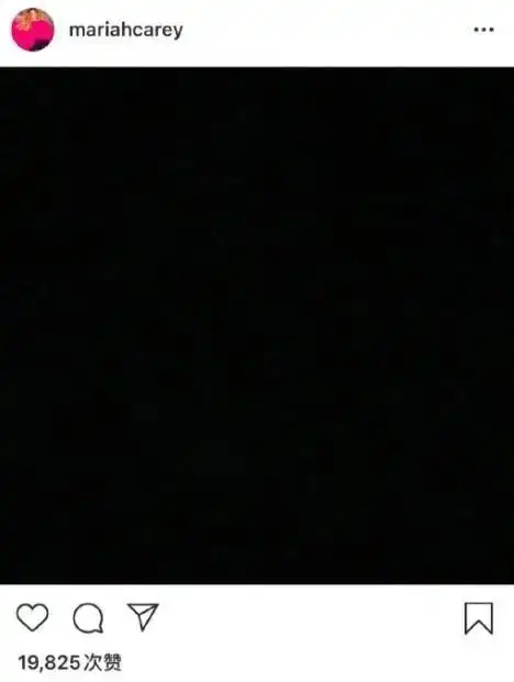 体坛明星 演员自发的在个人社交平台上抛上一张纯黑色图片,支持因暴力