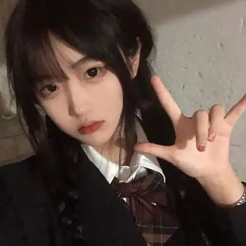 丧萌妹子可爱甜美头像