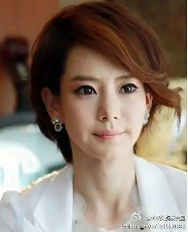 戚薇短发发型图片 戚薇短发发型图片大全插图1