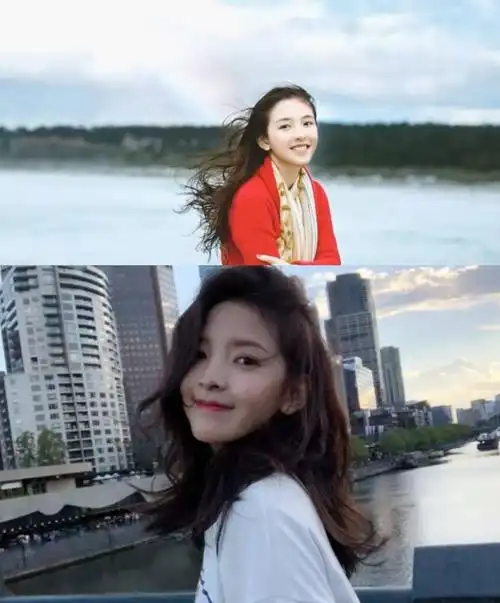 吴倩↓最主要的是章若楠从各个角度,分别撞脸各路女明星.