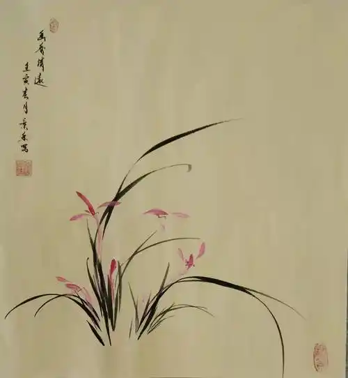 书画家李景香-兰花大师_芬芳_兰草_作品