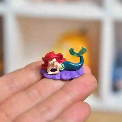 原单散货人鱼公主美人鱼可爱卡通公仔手办模型摆件潮玩盲盒