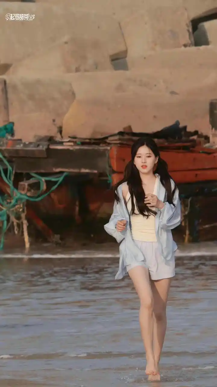 赵露思双马尾造型甜美