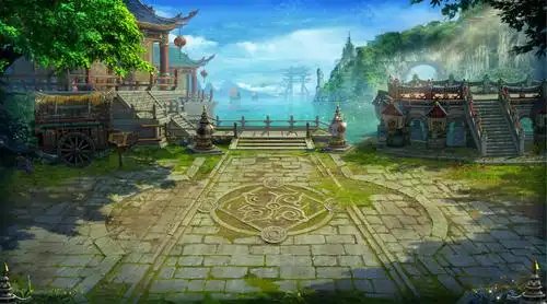 乔峰传游戏截图游戏场景9k9k网页游戏开服表截图