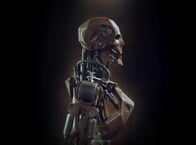 战争机器——具有很强烈科技感的机器人