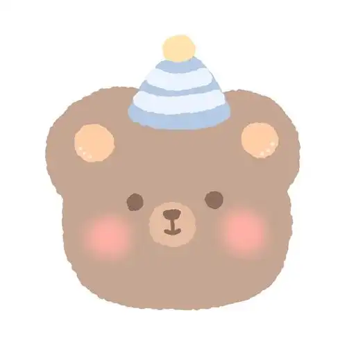 少女心软萌小熊头像