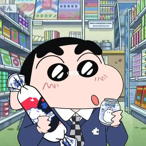 蜡笔小新情侣头像12