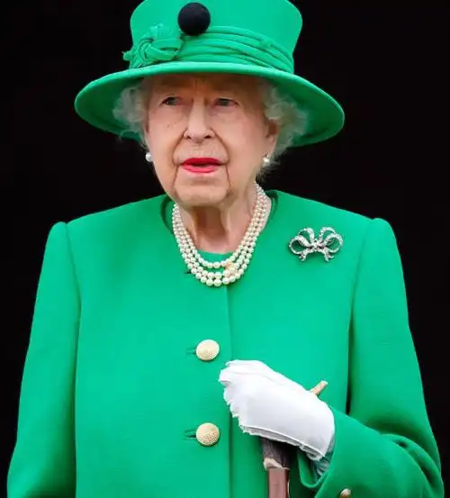 伊丽莎白女王生前最后一张照片:鞠躬尽瘁,站完最后一班岗-点点华夏网